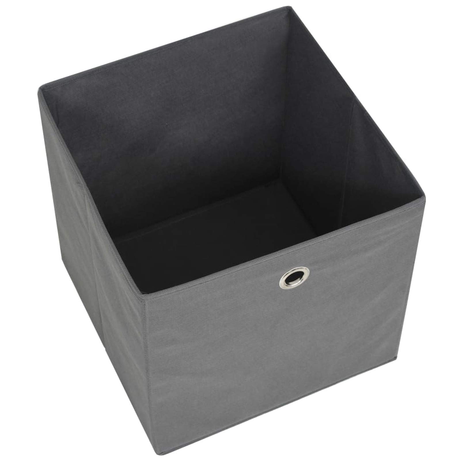ZEYUAN Aufbewahrungsboxen 10 STK Spielzeugkiste, Aufbewahrungskiste, Kleideraufbewahrung, Kleideraufbewahrung & Organisation, Vliesstoff 28x28x28 cm Grau