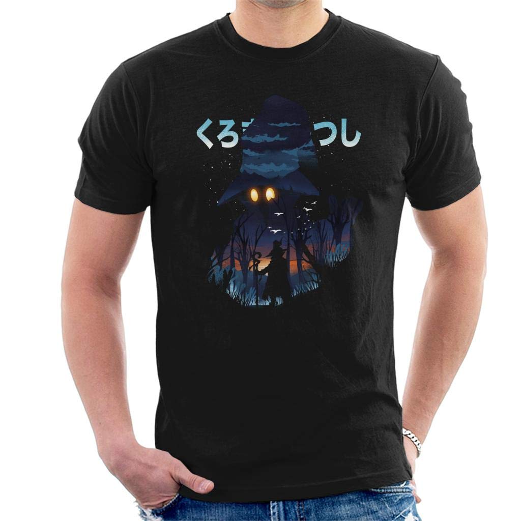 Final Fantasy 7 Vivi Ornitier Kanji Men's T-Shirt Black
