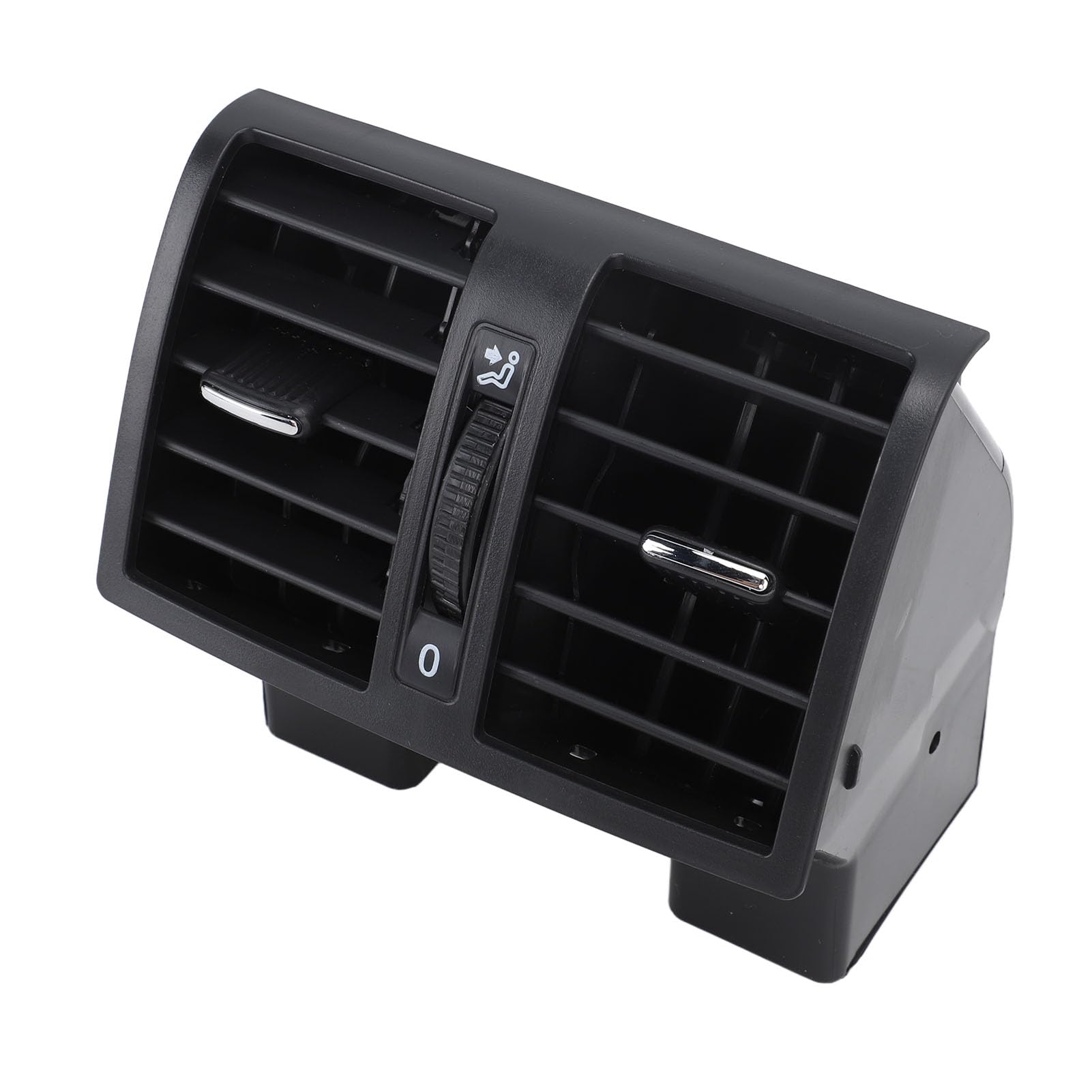 Buse de ventilation centrale arrière noire pour réparer l'aération cassée 2004-2015