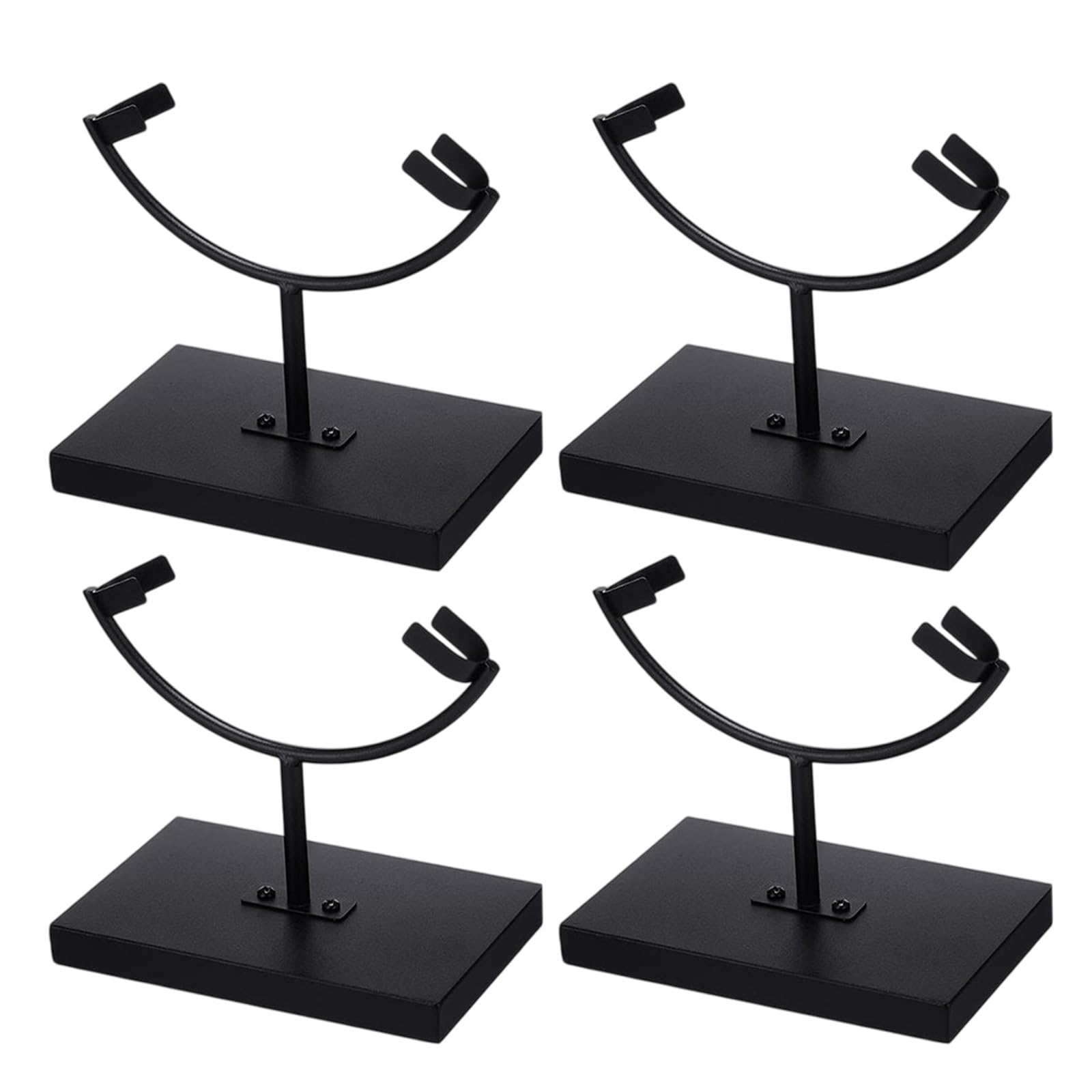 ZBIianxer Rock Display Stand with Base Metal Arm Display Stand Easel Holder for Geode Mineral Agates Gemstones Fossils Plate Easel Holder for Geode Mineral Agates Gemstones Fossils Plate