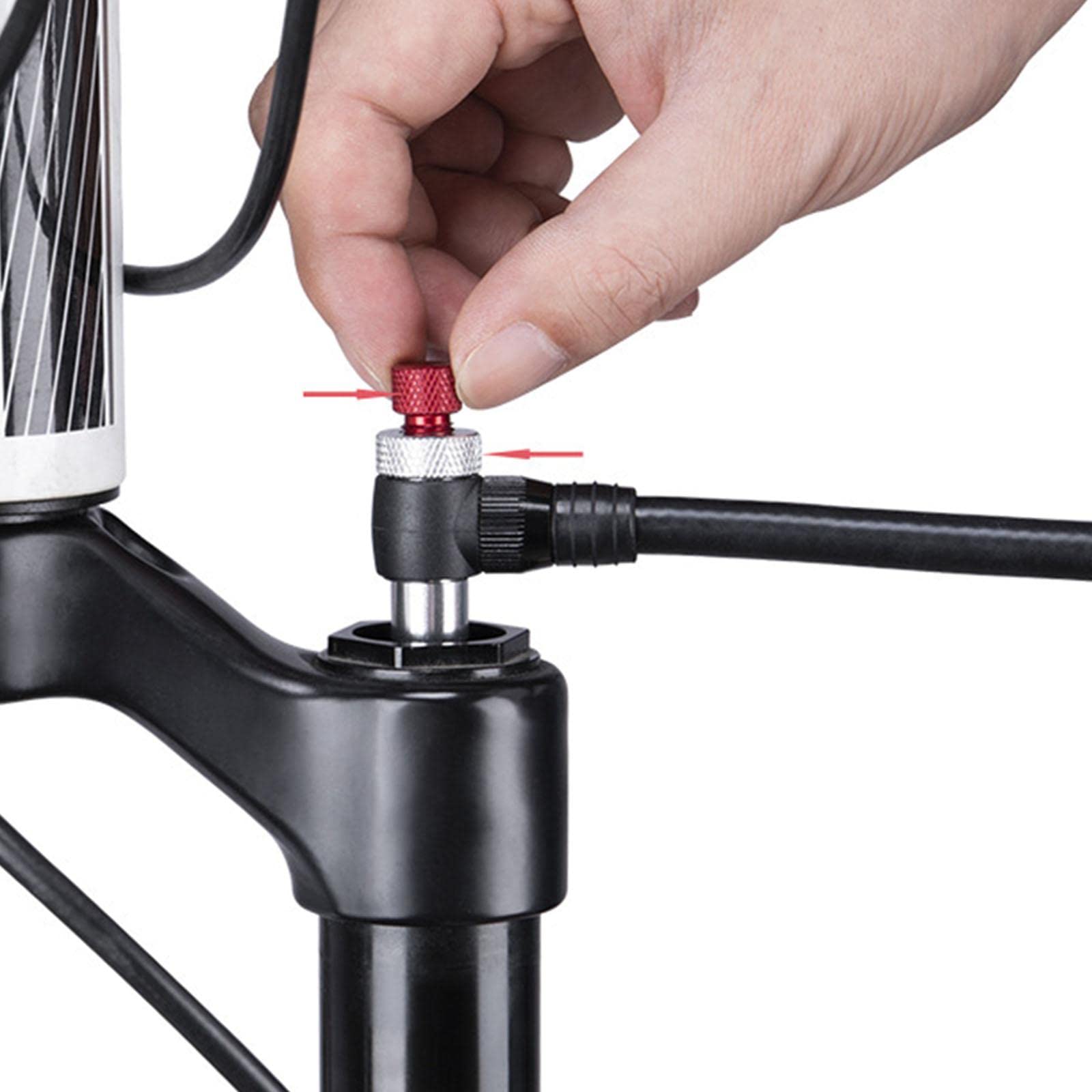 Fourche compacte haute pression 400 psi VTT et pompe à amortisseur arrière