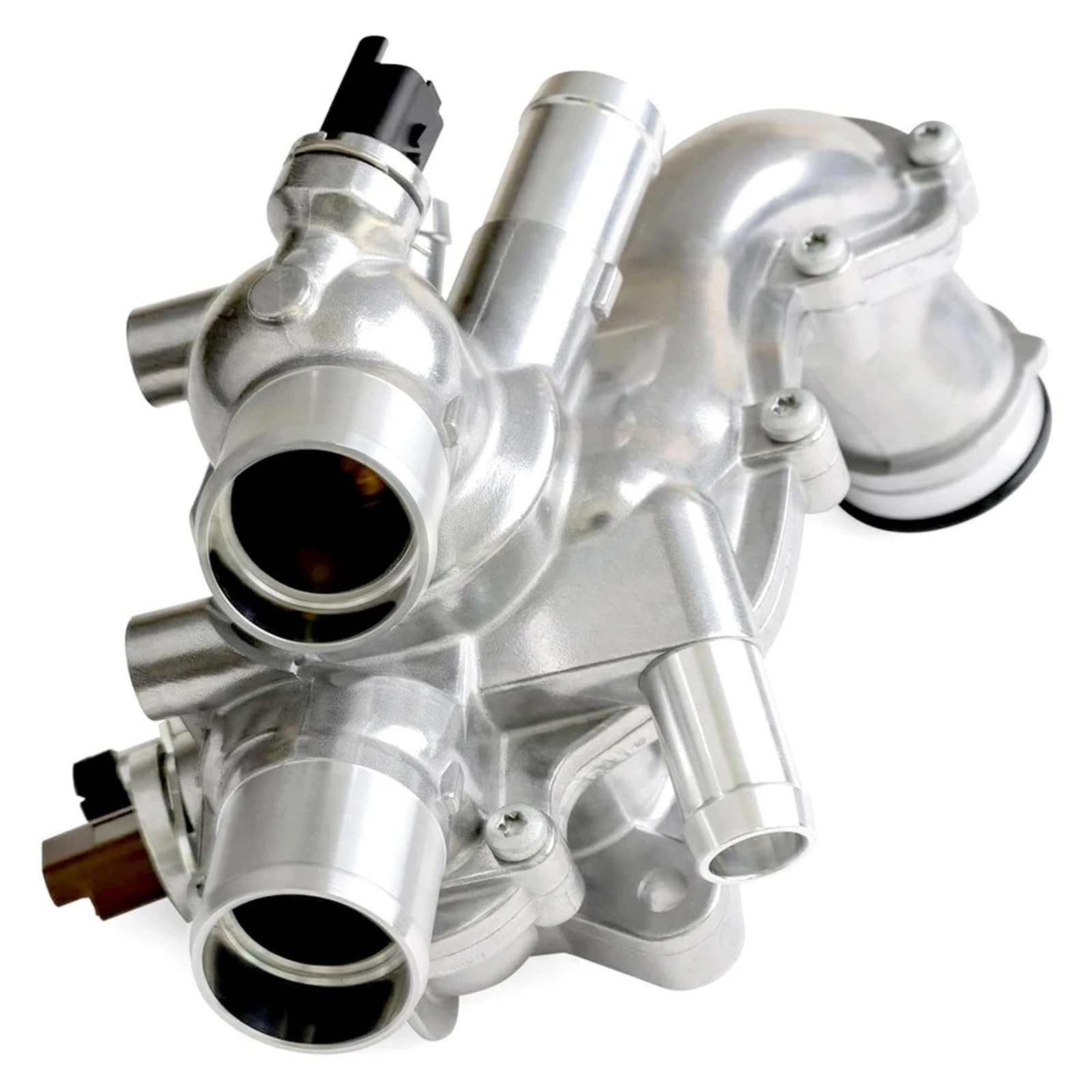 Engine Coolant Thermostat Fit For Cooper Countryman Paceman 1.6L 2007-2013 Car Engine Aluminum Thermostat Housing Assembly(B)