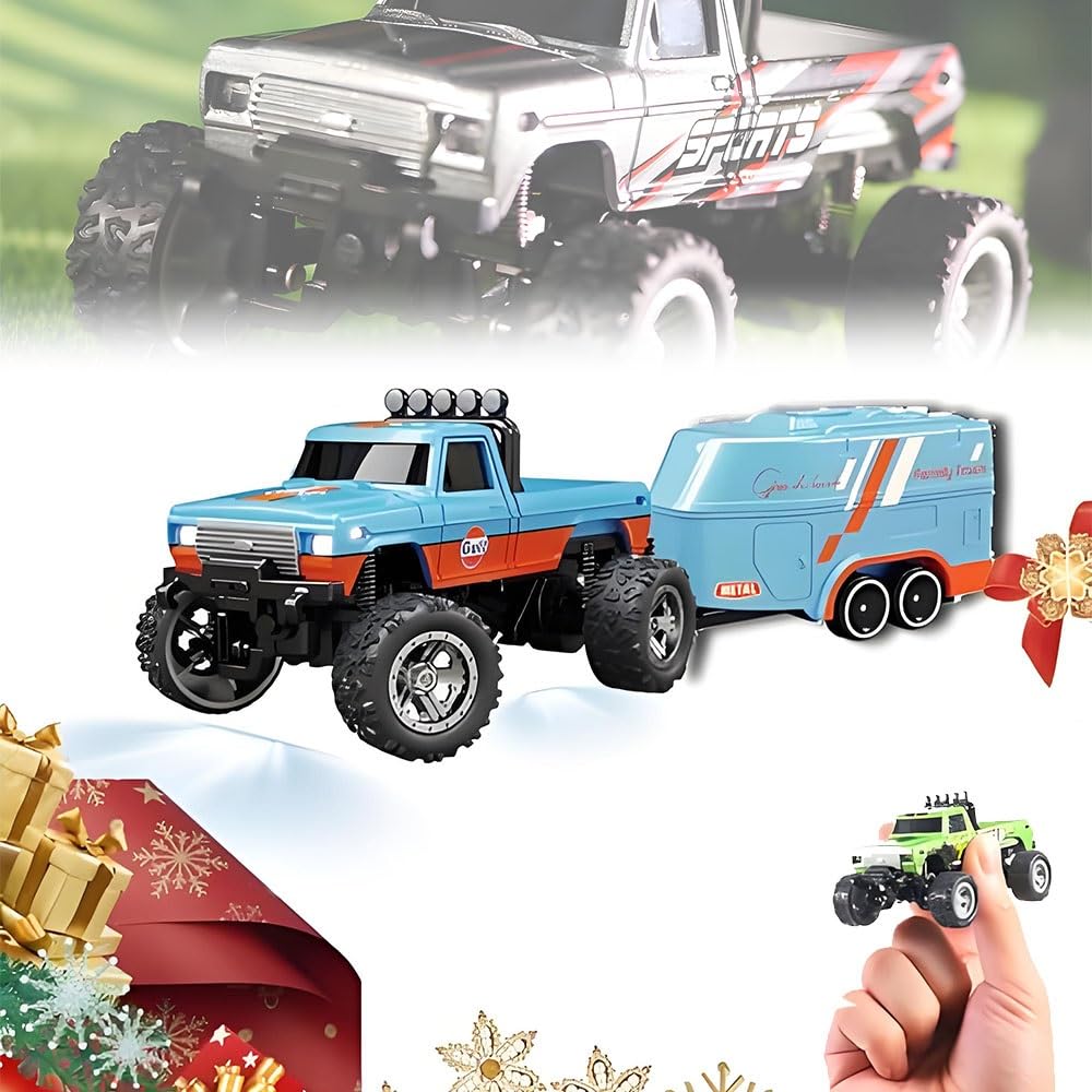 RipRush Mini Monster 1:64 Off-Road LED Alloy Racer – Rip Rush