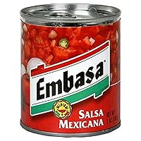 Vista 5 de Embasa Salsa Casera, Caliente, latas de 7 onzas (paquete de 12)