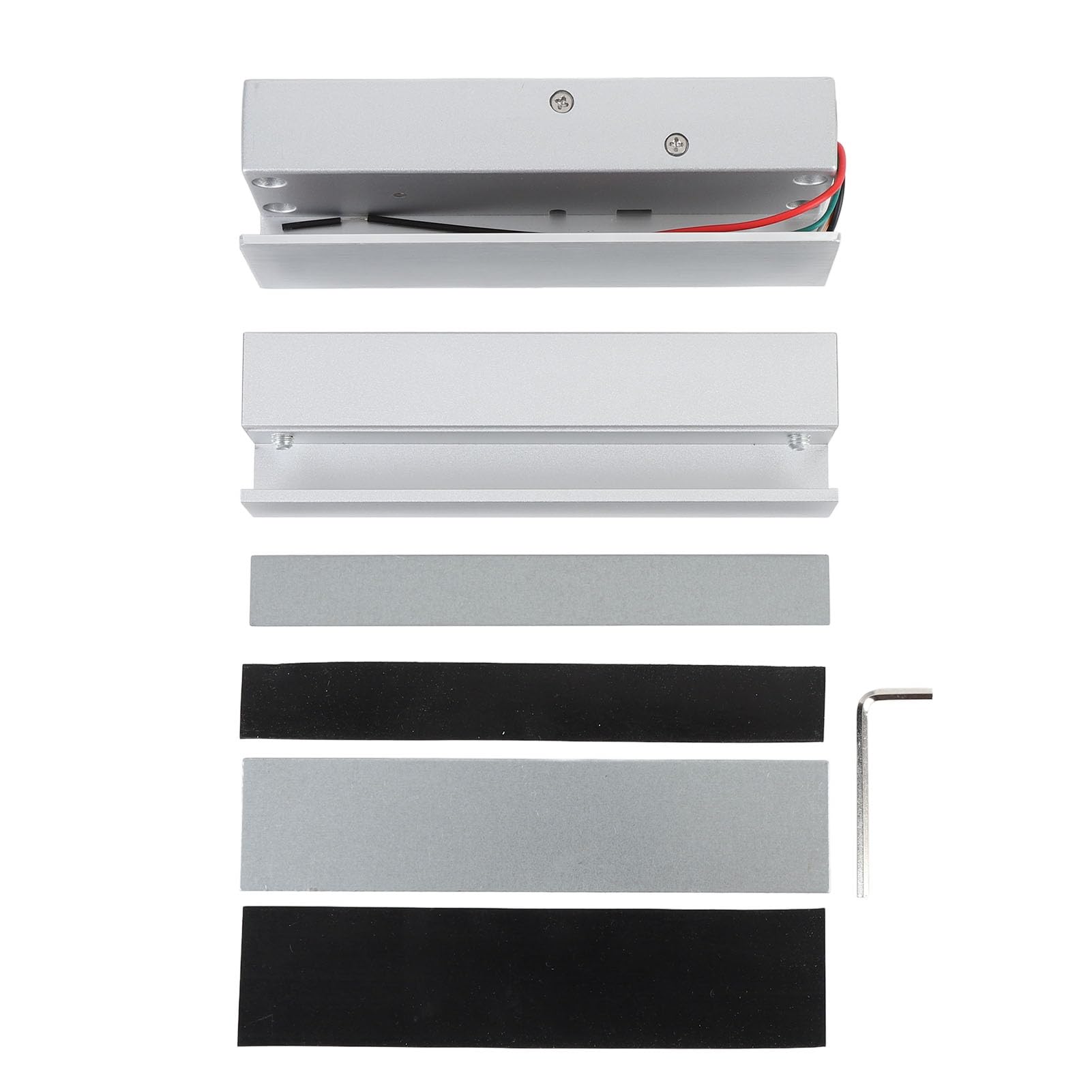 Fafeicy Serrure à Pêne Dormant électrique, Gâche de Porte électrique en Alliage d'aluminium en Acier Inoxydable DC 12 V Ouvert à Gauche, Loquet Robuste à Retard Réglable pour Portes en Verre, Bois