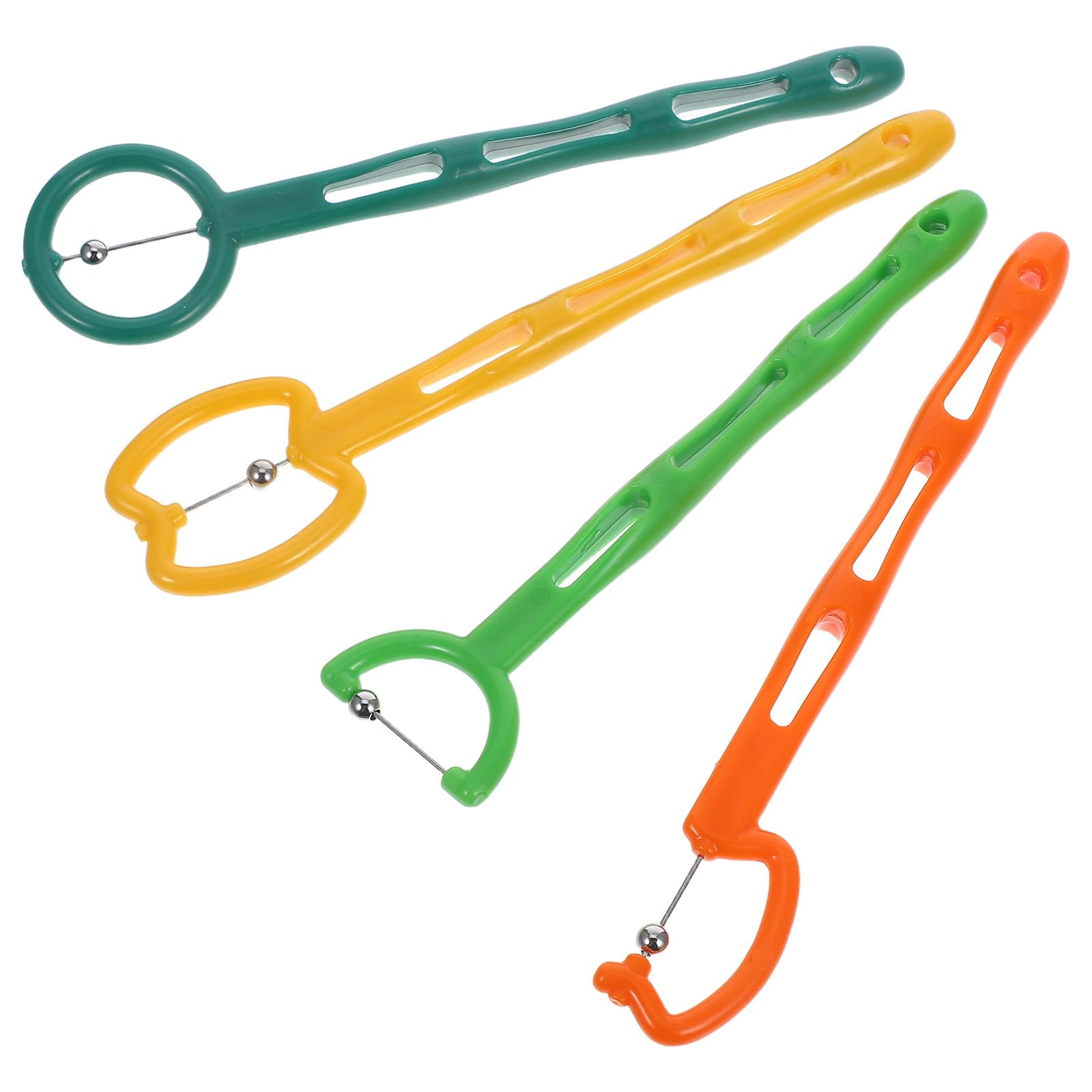 4pcs Tongue Muscle Trainer Speech Corrector Oral Muscle Exercise Tools for ’s Speech Therapy and Mouth Opening Training