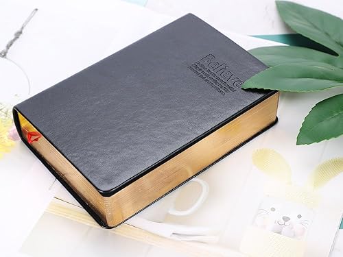 Miniatura 8 de Vintage Believe - Cuaderno diario A6 encuadernado de cuero, cuaderno de bocetos con forro en blanco de papel de primera calidad, cuaderno de bocetos