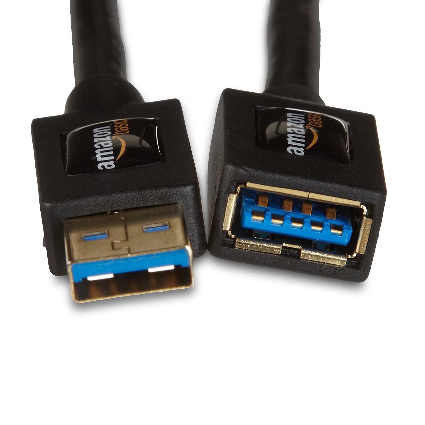 REINER SCT cyberJack one Chipkartenleser und TAN-Generator für sicheres Online-Banking mit USB-Funktion & Amazon Basics USB 3.0-Verlängerungskabel A-Stecker auf A-Buchse, 2 m