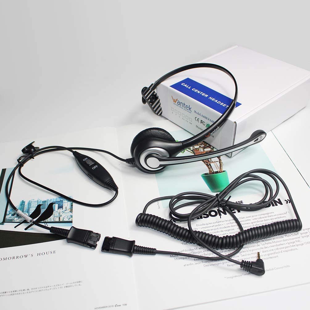 Cuffia Per Telefono Con Jack 2,5mm - Compatibile Con Gigaset, Cisco, Panasonic E Altri, Leggera E Confortevole! - Foto 11