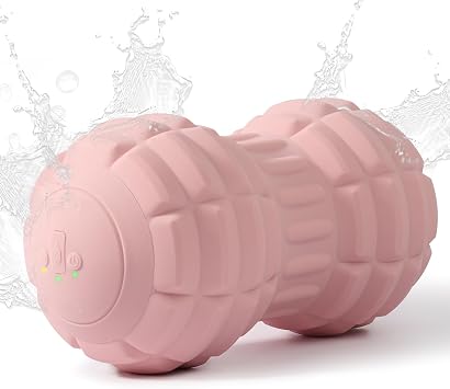 Silicone Vibrating Peanut Massage Ball with 4 Intensities