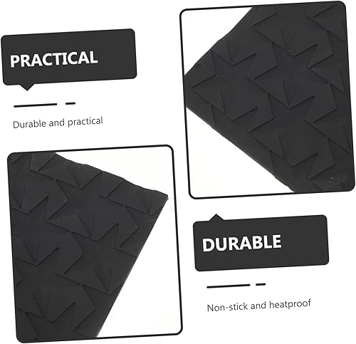 Miniatura 5 de LABRIMP Pentagram Mousse Pad Plantillas de galletas Molde de silicona para galletas Molde antiadherente de silicona para hornear Molde de glaseado