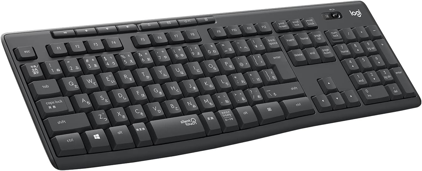 【新着商品】Logicool製 ワイヤレスキーボード K295GP 静音 無線 楽天市場】ロジクール ワイヤレスキーボード K295GP K295OW 静音