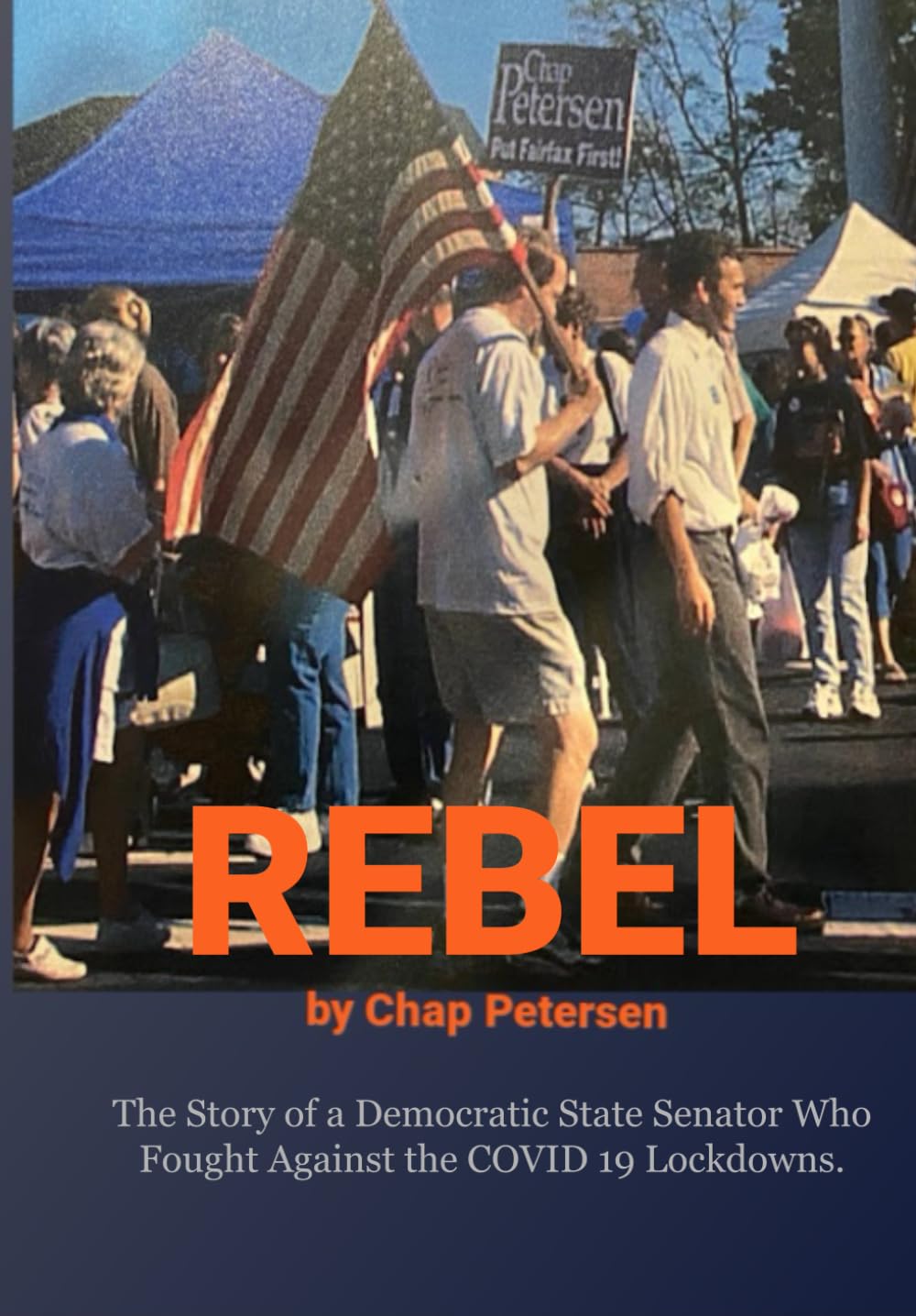 Rebel: The Story of a Democratic State Senator Who Fought Against the COVID 19 Lockdowns.