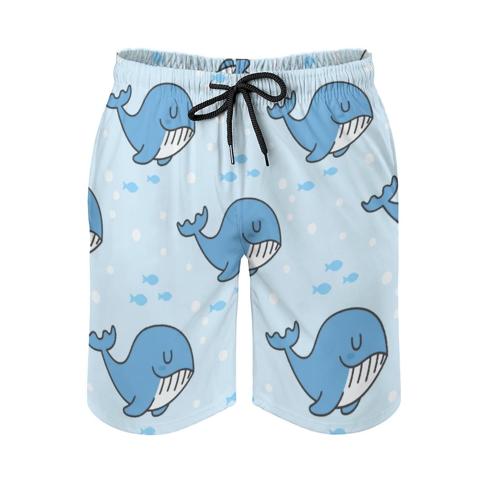 Amazon.co.jp: ビーチパンツ イルカ柄 魚柄 サーフトランクス