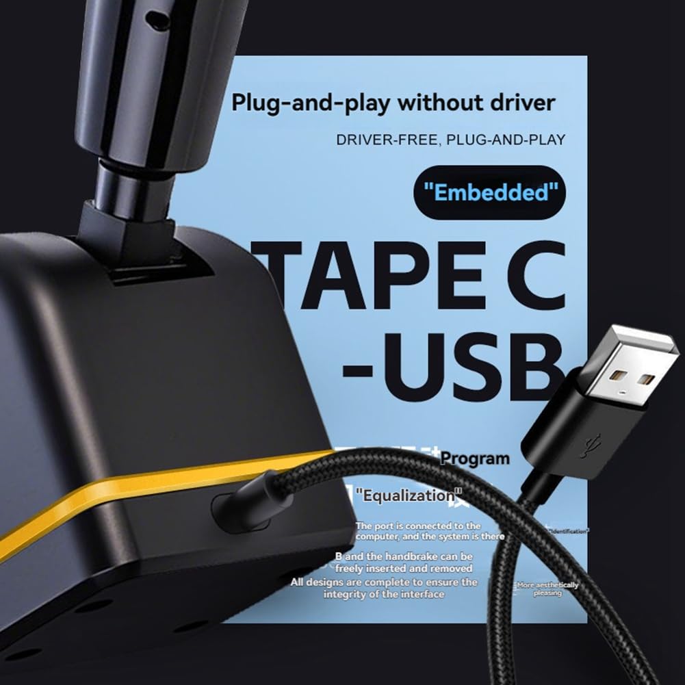 PC USB Simracing Gry Hamulec ręczny uwalnianie powietrza dźwięk sim gry wyścigowe hamulec ręczny dla ETS2 europejska/amerykańska ciężarówka