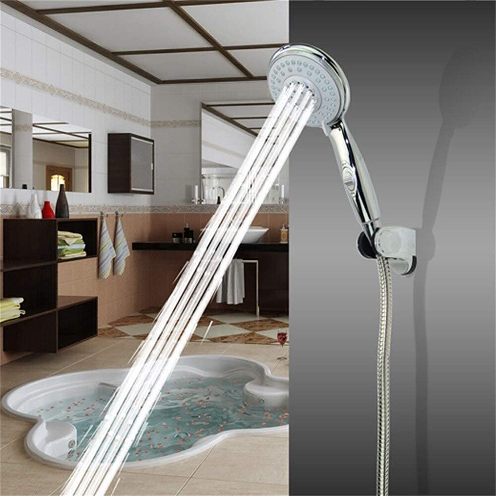 alcachofa de la ducha Alcachofa de ducha de baño con interruptor, alcachofa de ducha de mano, 4 funciones múltiples, 4 pulverizadores