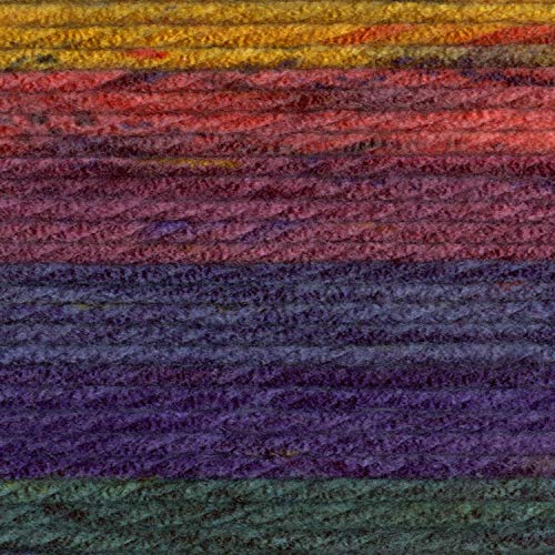 Image of Lion Brand Yarn, Mandala Thick & Quick Yarn, Turbine, Multicolor, 3 Pack | Variegated Super Bulky Acrylic Knit & Crochet Fiber, Baby Projects, Chunky Blankets, Colorful Hats, Scarves