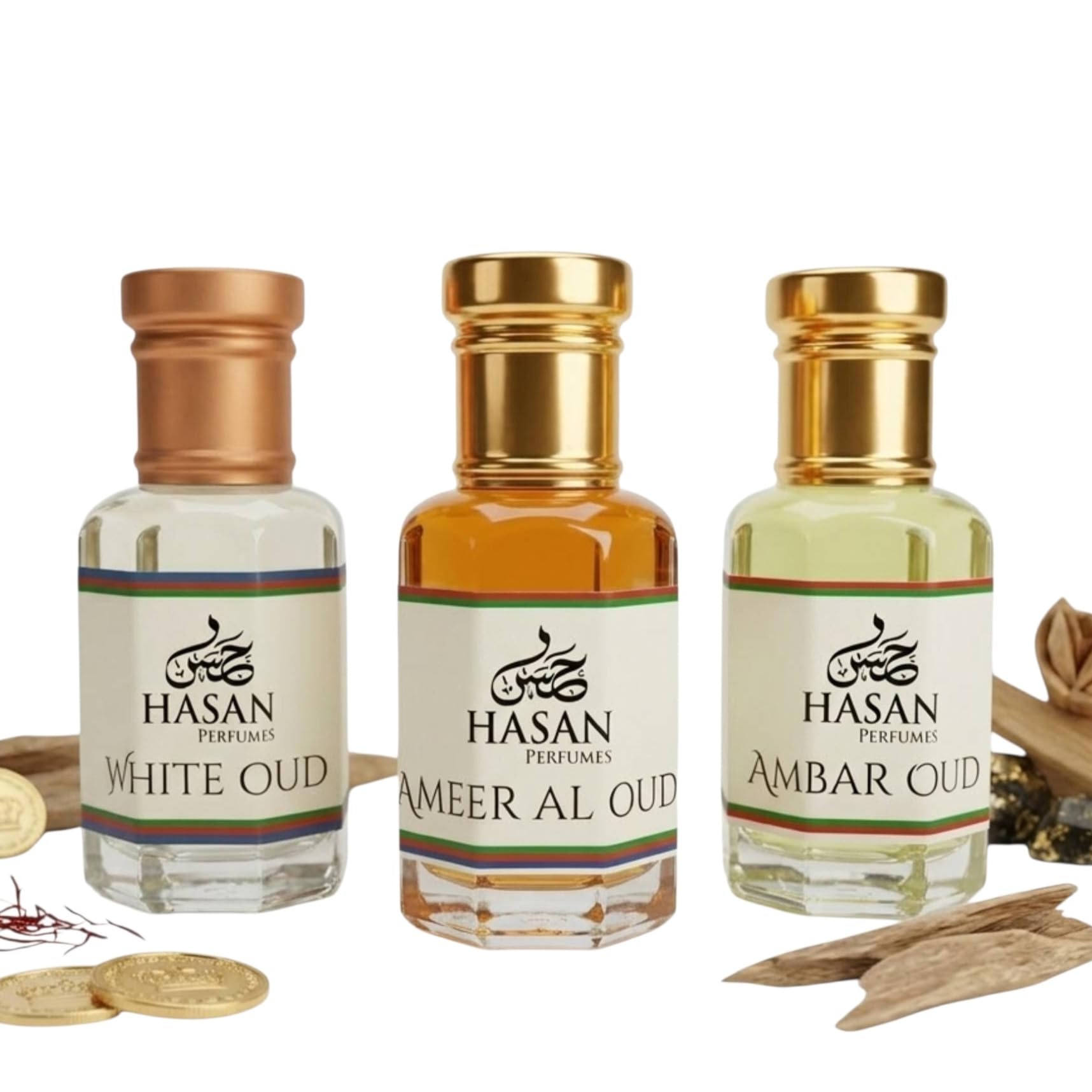 Oud Attar Combo for Men & Women | Long Lasting Alcohol-Free Perfume Oil | Premium Luxury Oud Fragrance Set, 6Ml Pack of 3-picture-22