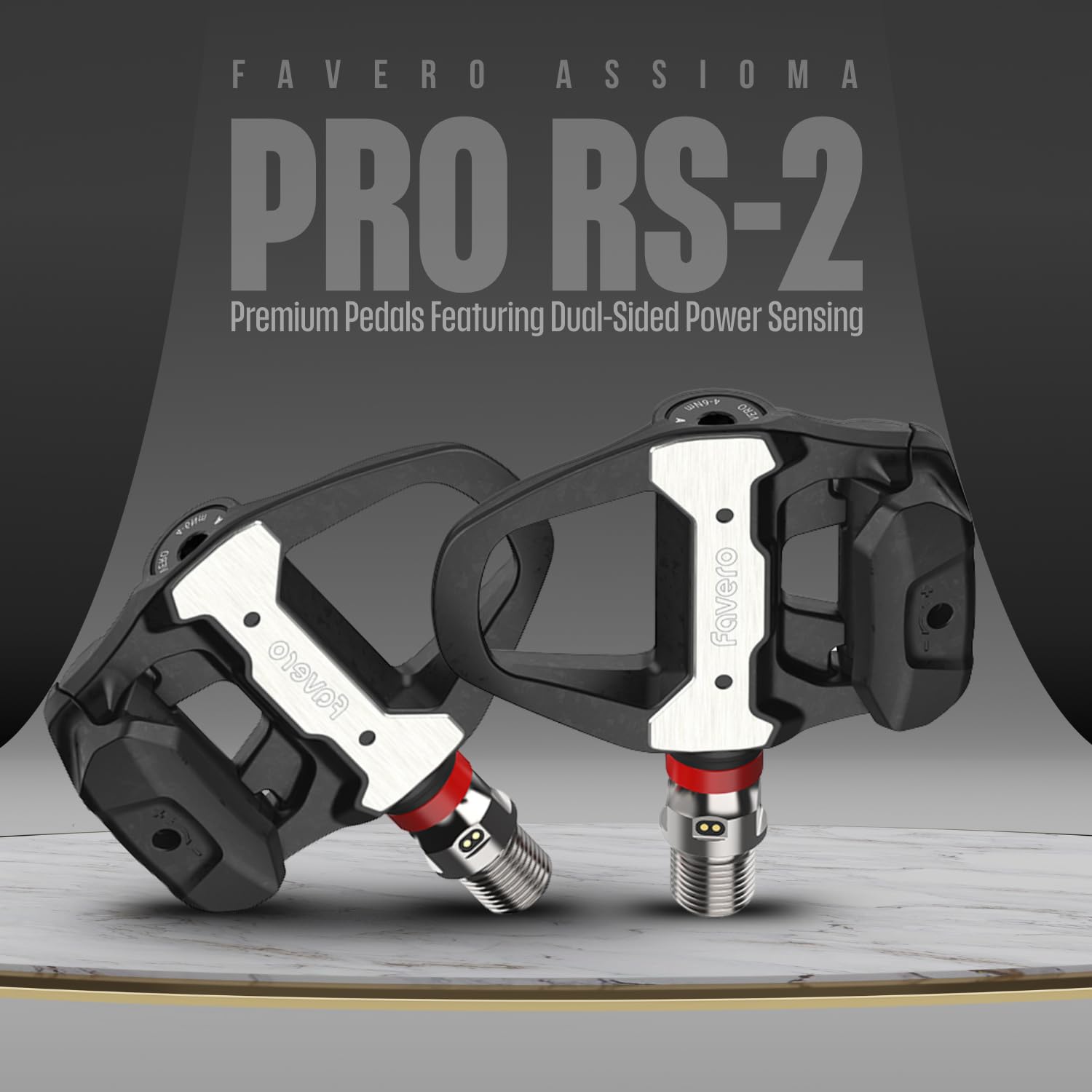 Favero Assioma Pro RS-2 Upgraded Lightest Dual-Sided Power Meter Favero Assioma Pro RS-2 Upgraded Lightest Dual-Sided Power Meter