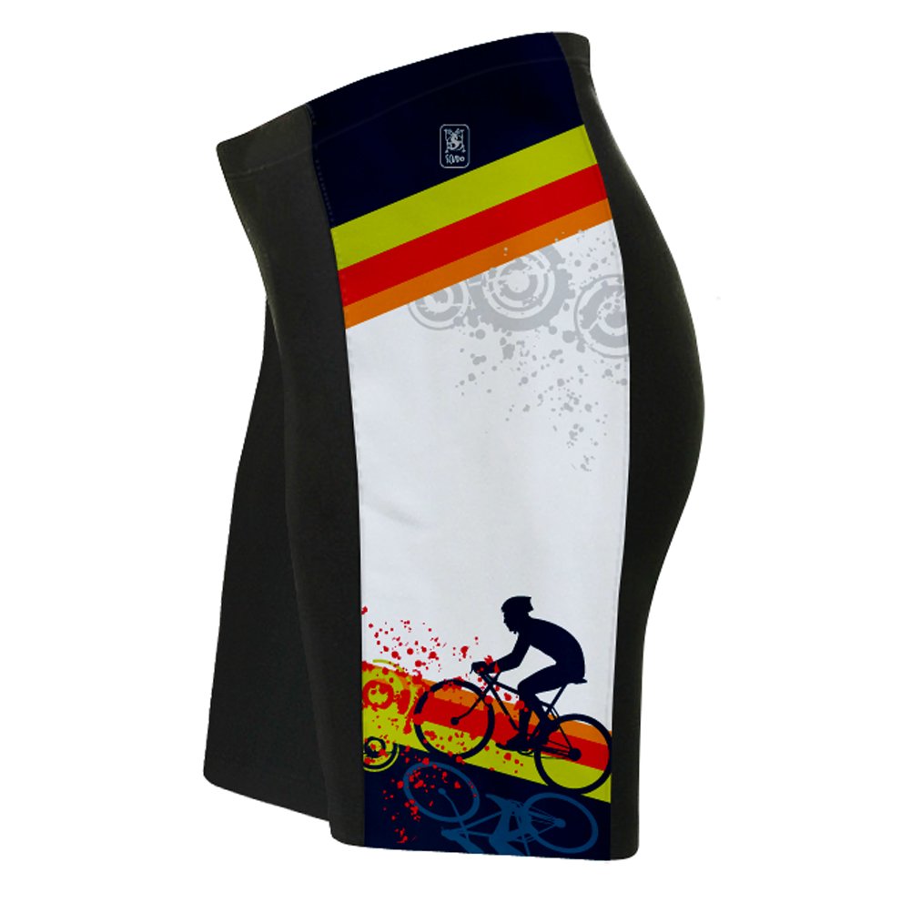 ScudoPro Fearless Biker Cycling Shorts for Men - Size XL Black