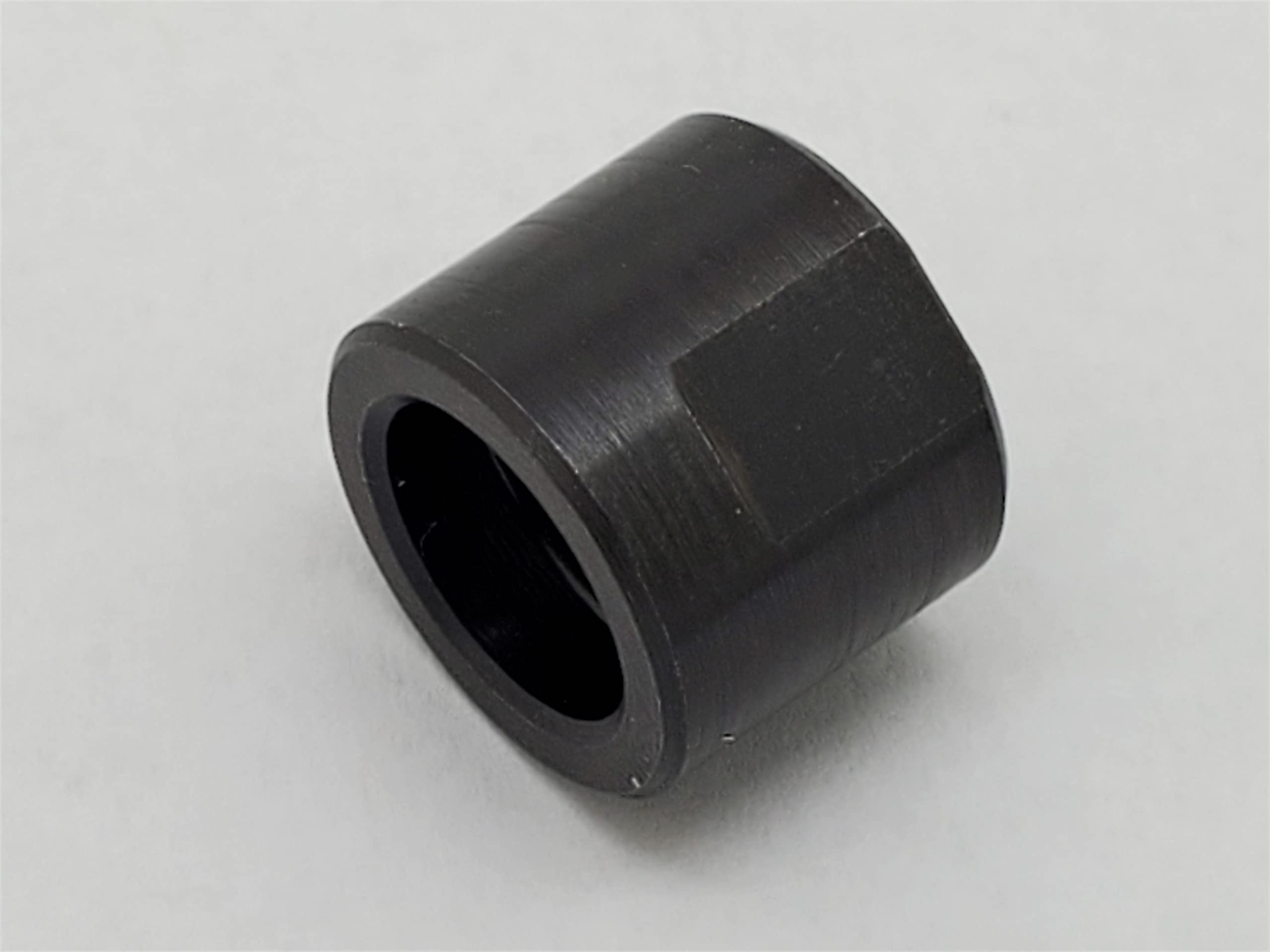 9mm M13.5 x 1 Left Hand Barrel Thread Protector. Black. #4268