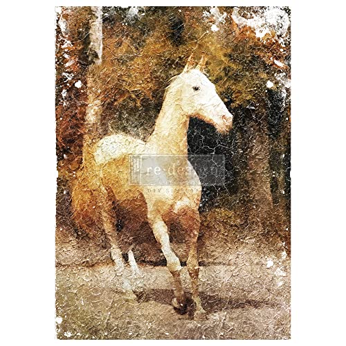 Redesign With Prima Redesign A1 Decoupage Rice Paper (Mulberry Tissue Paper) White Majesty 23.4"x33.1" 655350653859