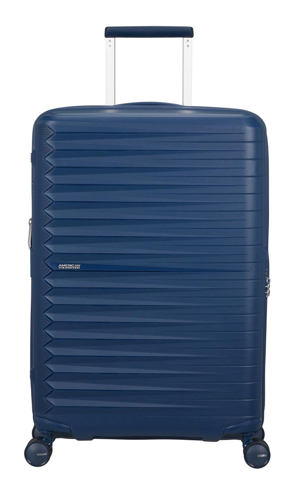 American Tourister carrello Fastforward Spinner 68/25 TSA EXP Trolley Navy Blue blu scuro