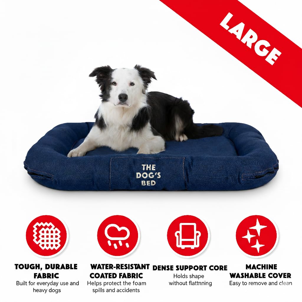 Amazon | The Dog's Bed ユーティリティ 防水犬用ベッド Lサイズ 丈夫