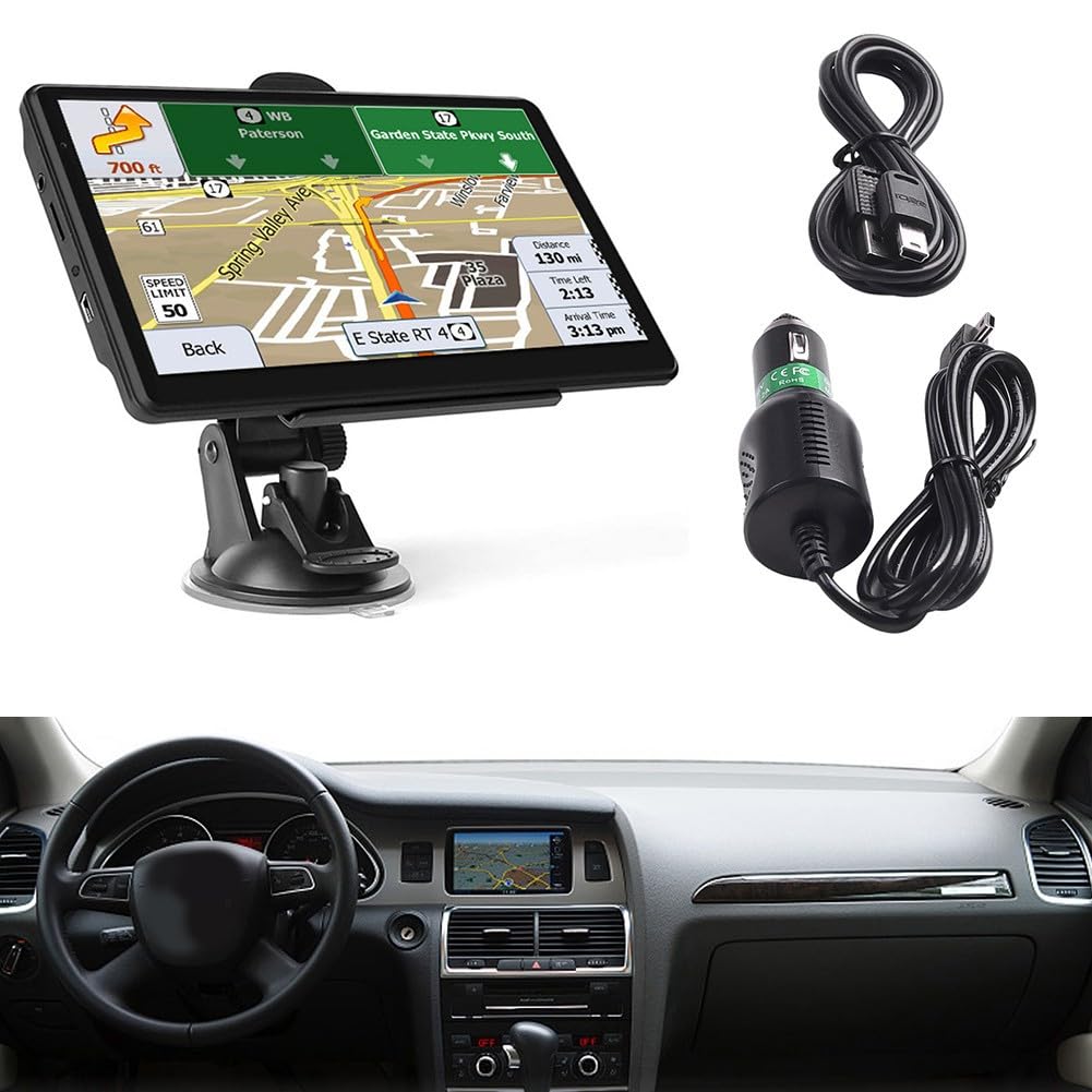 Auto GPS Navigator 7 Zoll Navi LKW Navigationssystem 8GB ROM FM Transmitter IGO Karten für Auto LKW Motorrad