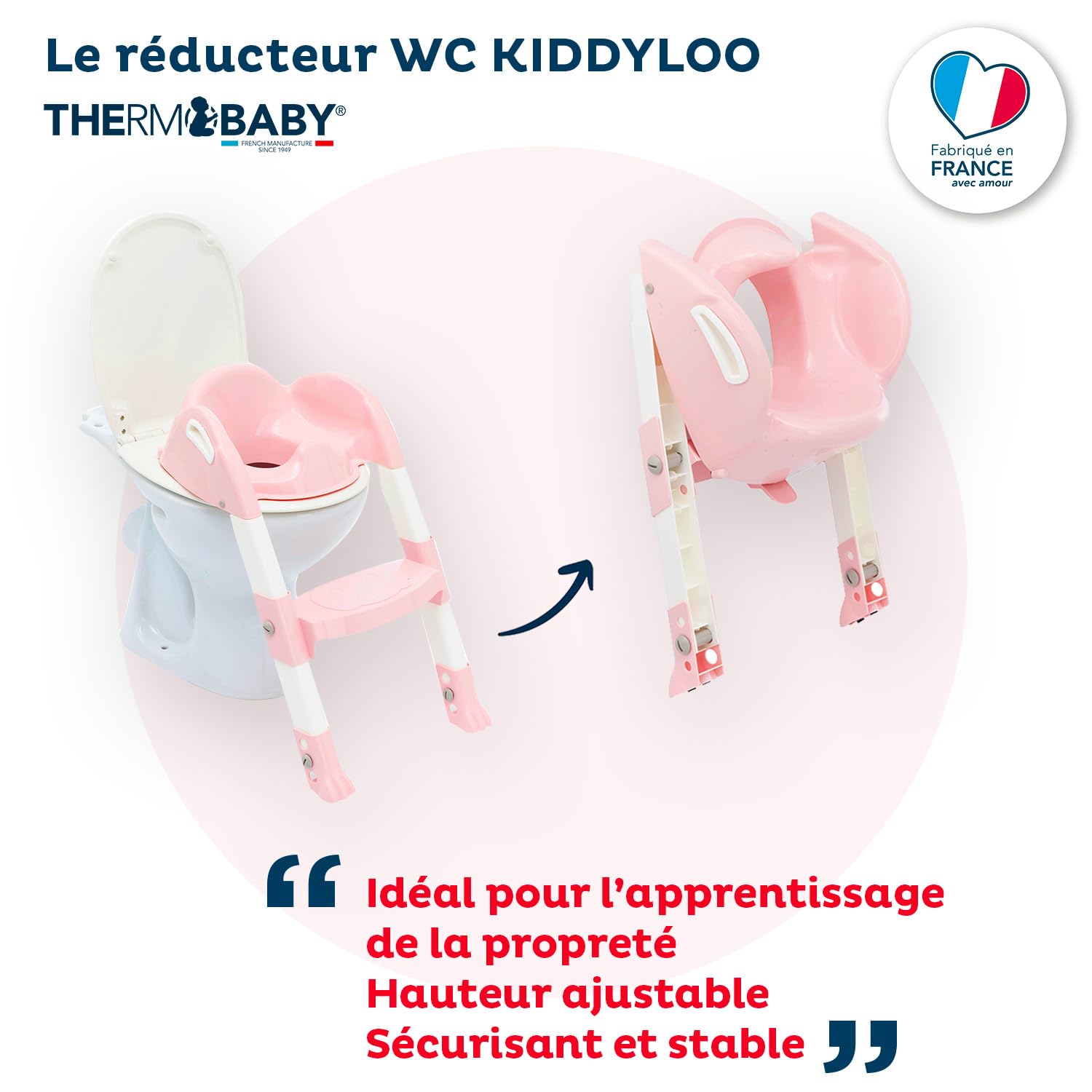 Thermobaby Kiddyloo rosa poudr