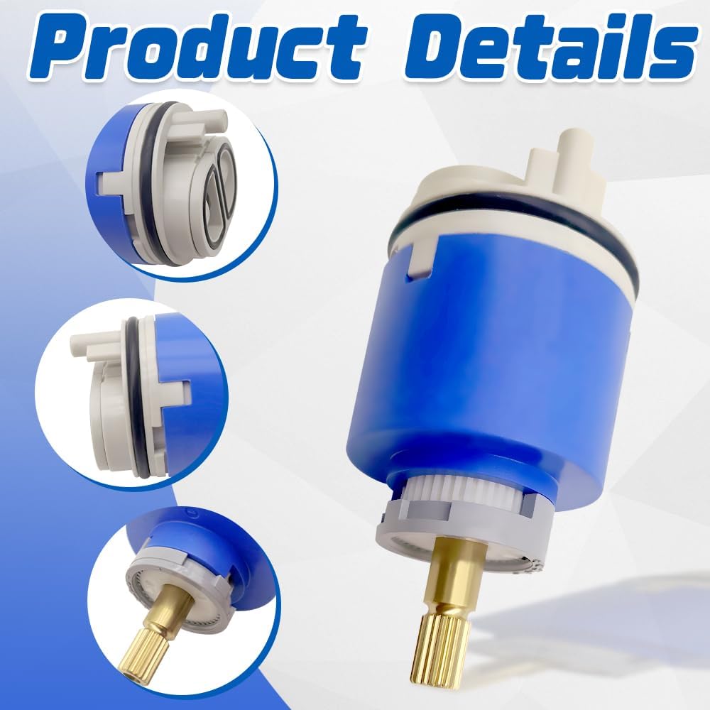 PBR 40 Faucet Cartridge Fit for La Torre Fit for American Standard Fit for Moen & Danze Single-Handle Ceramic Replace Gerber-92-298