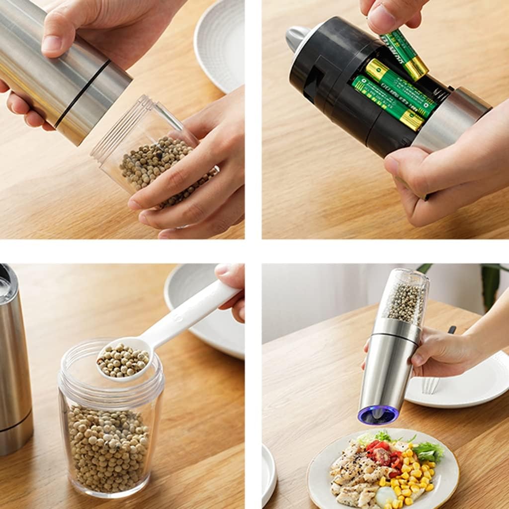 SSDD 家庭用自動黒唐辛子グラインダーキッチンステンレス鋼新粉海塩コショウゴマスパイシーシーズンボトル ワーリング Waring スパイス  グラインダー WSG30 アメリカキッチン家電 ｜アメリカキッチン輸入プロ 調理家電 キッチン雑貨 アウトドア 家庭用自動黒唐辛子グラインダーキッチンステンレス鋼新粉海塩コショウゴマスパイシーシーズンボトル