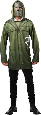 Rubies Mens DC the Riddler the Batman Movie Costume Top and Mask