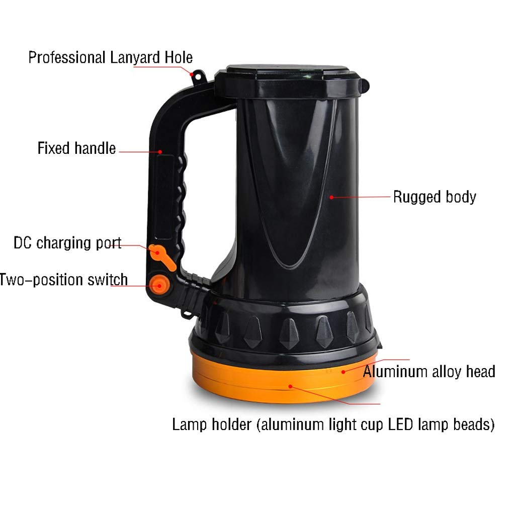 Carga de Luces de Campamento Linterna LED Regulable Recargable for Acampar, Tienda de Emergencia, Patio, jardín, Varios tamaños