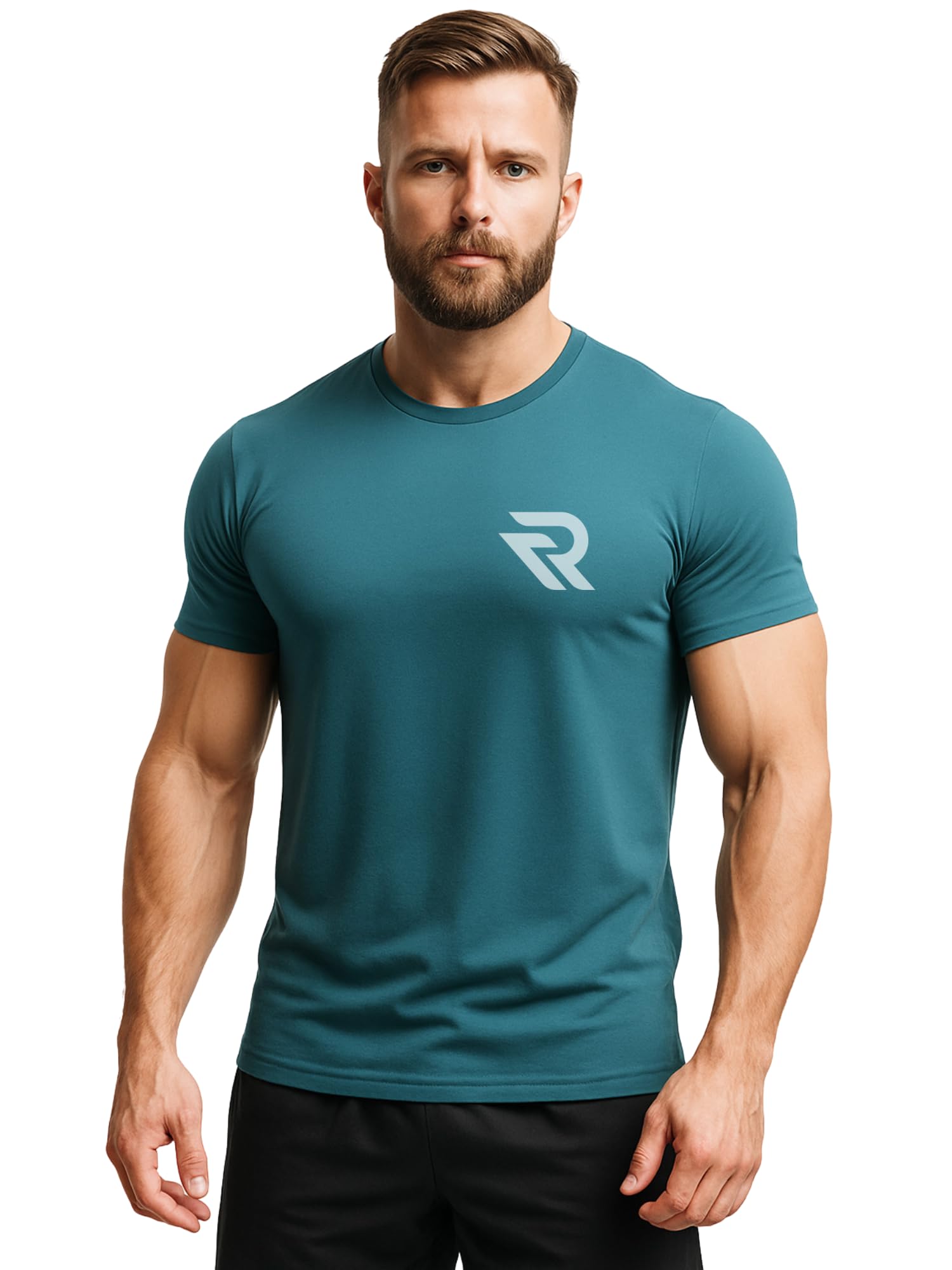3Colors3Colours RGB Polyester T-Shirt - High-Performance, Quick-Dry Sportswear-Run
