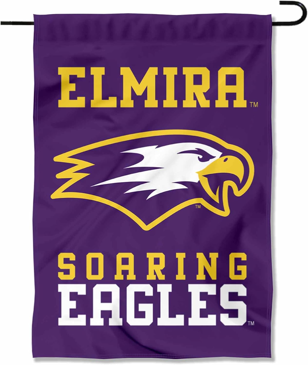 Elmira College Soaring Eagles Wordmark Garden Banner Flag