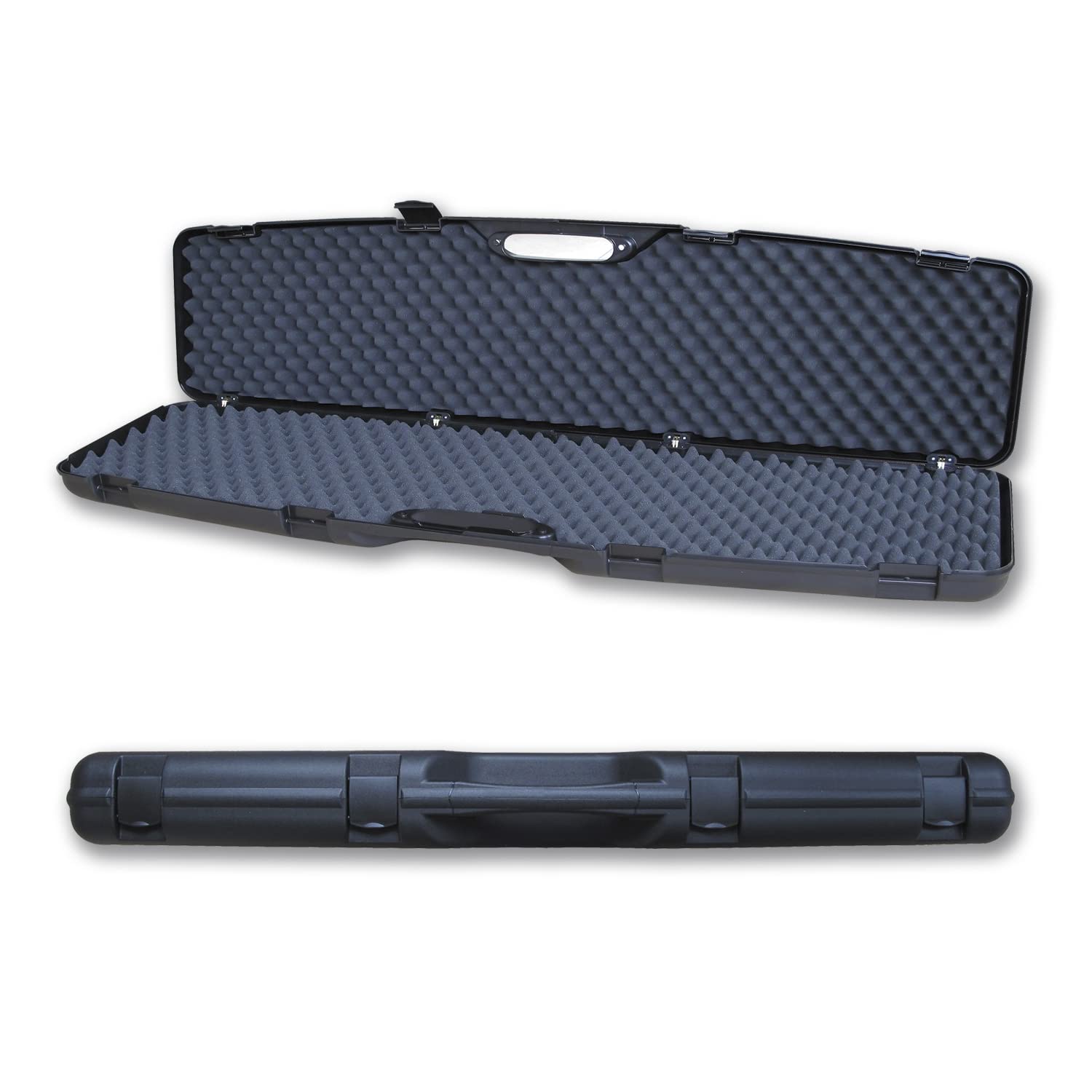 Maletín para Rifle con Visor con Foam Interior y 4 Cierres a presión Medidas 118x30x11 cm