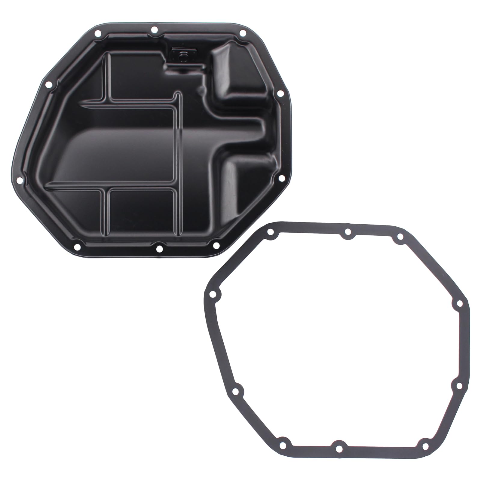 MOTOKU Cárter de óleo do motor e kit de junta para Nissan Sentra