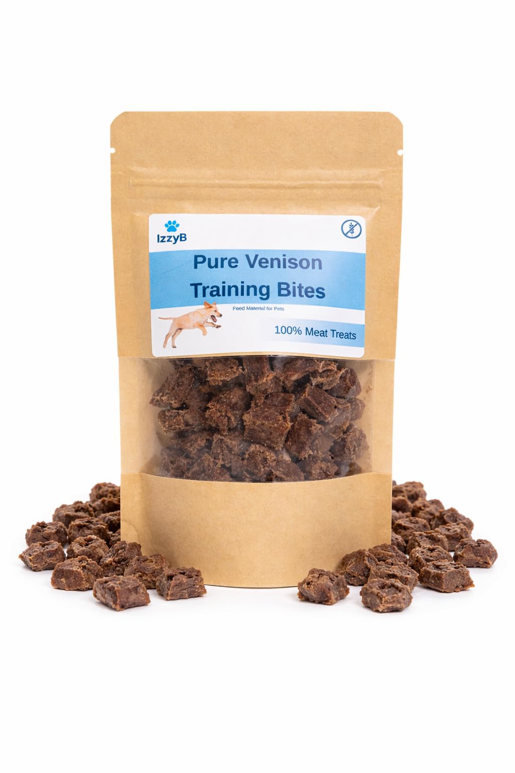 Venison Training Bites Dog Treats – 100% Pure Meat, Grain-Free & Low Fat | 60g