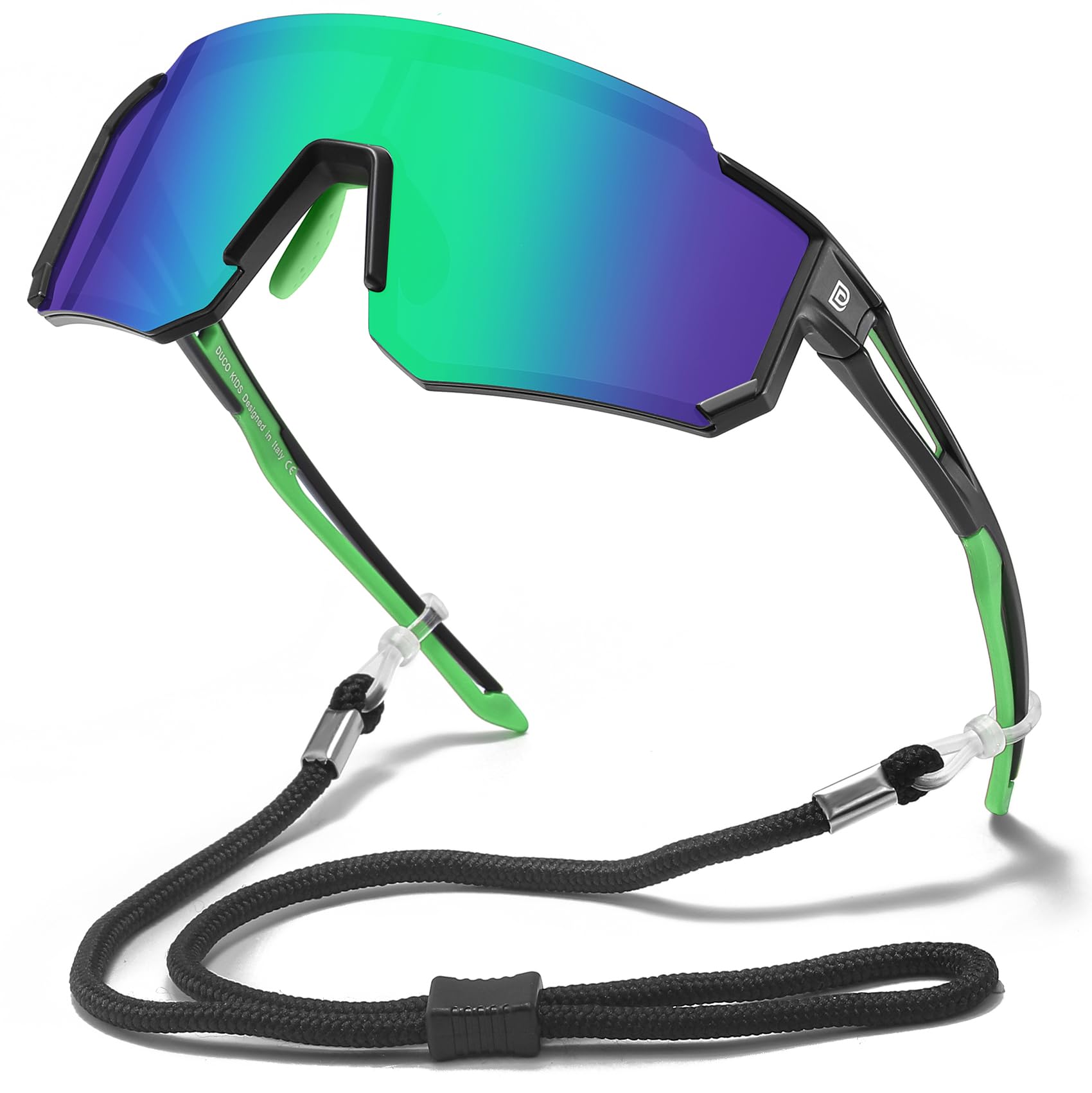 DUCO Polarized Kids Sunglasses Youth Sports Cycling Shades Lightweight Frame UV400 Child Boys Girls Baseball SunGlasses DK310