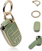 Vista 8 de Elegananccy para Funda de Llavero de Jeep, Negro