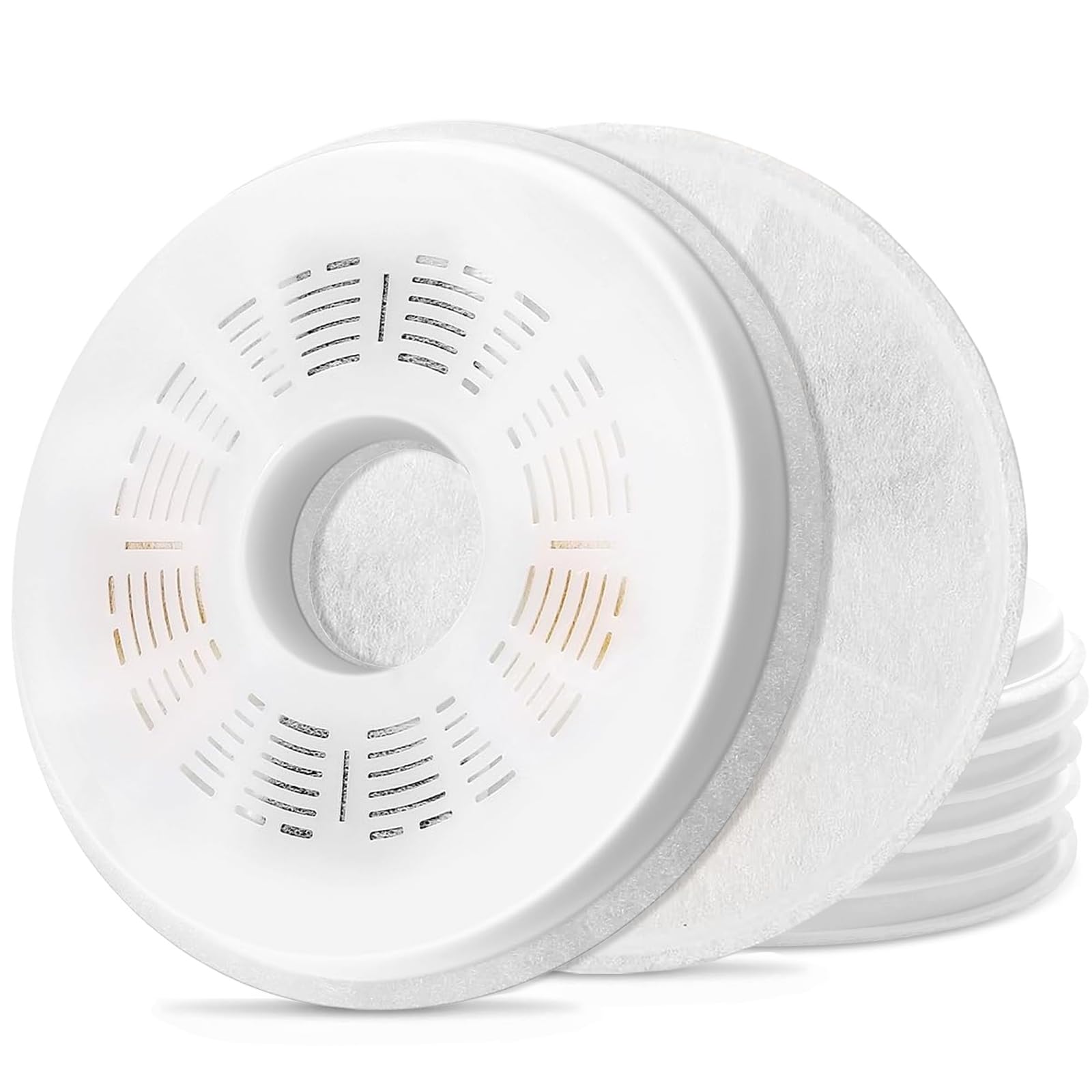 Hantoc 8 Piezas Filtros Fuente Gatos, Filtros de Repuesto para Fuente para Gatos de 3L/100oz 43742W ‎43747W ‎43725 Filtros Fuente con Resina y Carbón Activo para Fuentes de Flores