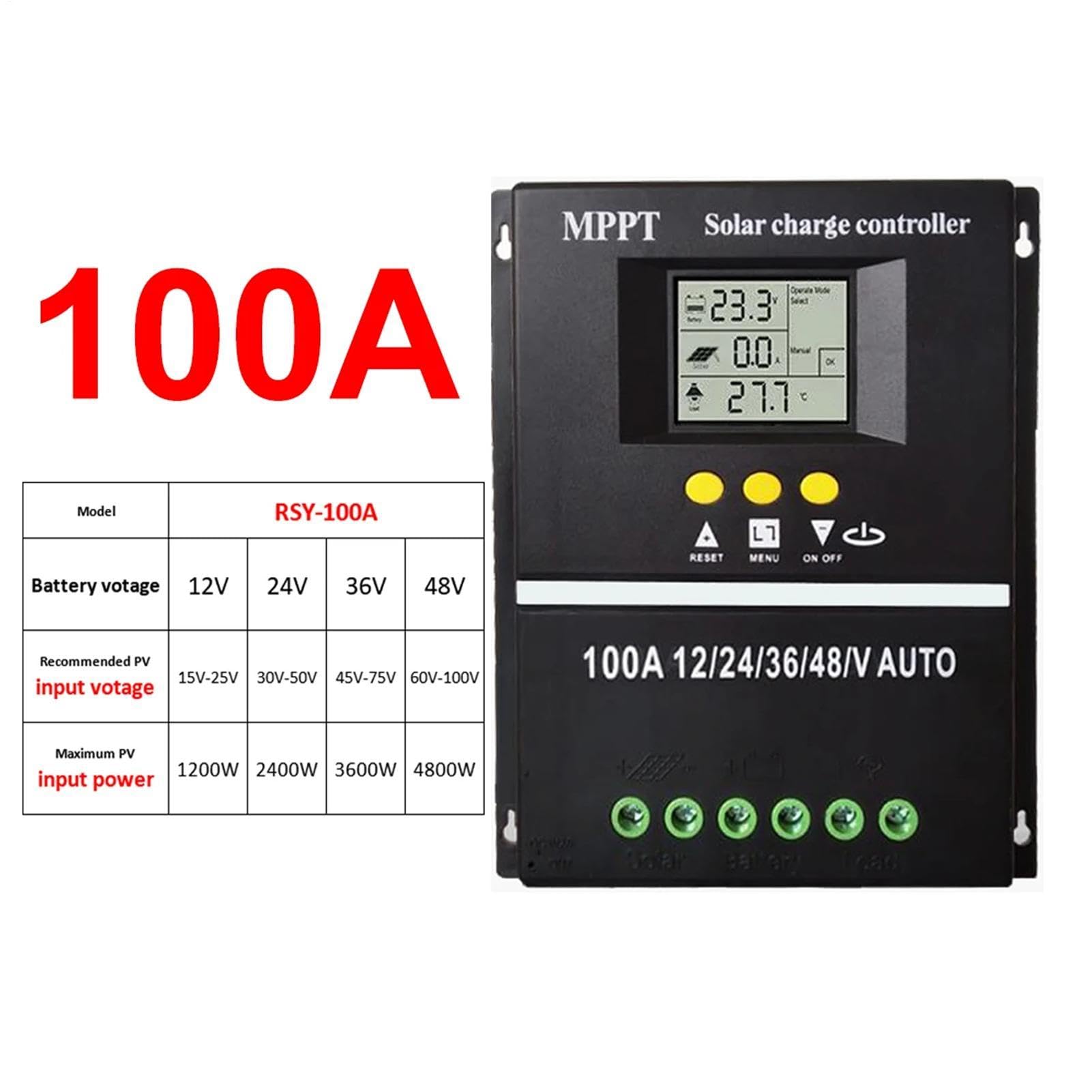 Regulador solar USB, regulador de carga solar ajustable con pantalla LCD | panel de carga de monitoreo intuitivo para , villa, , luces de calle, yate