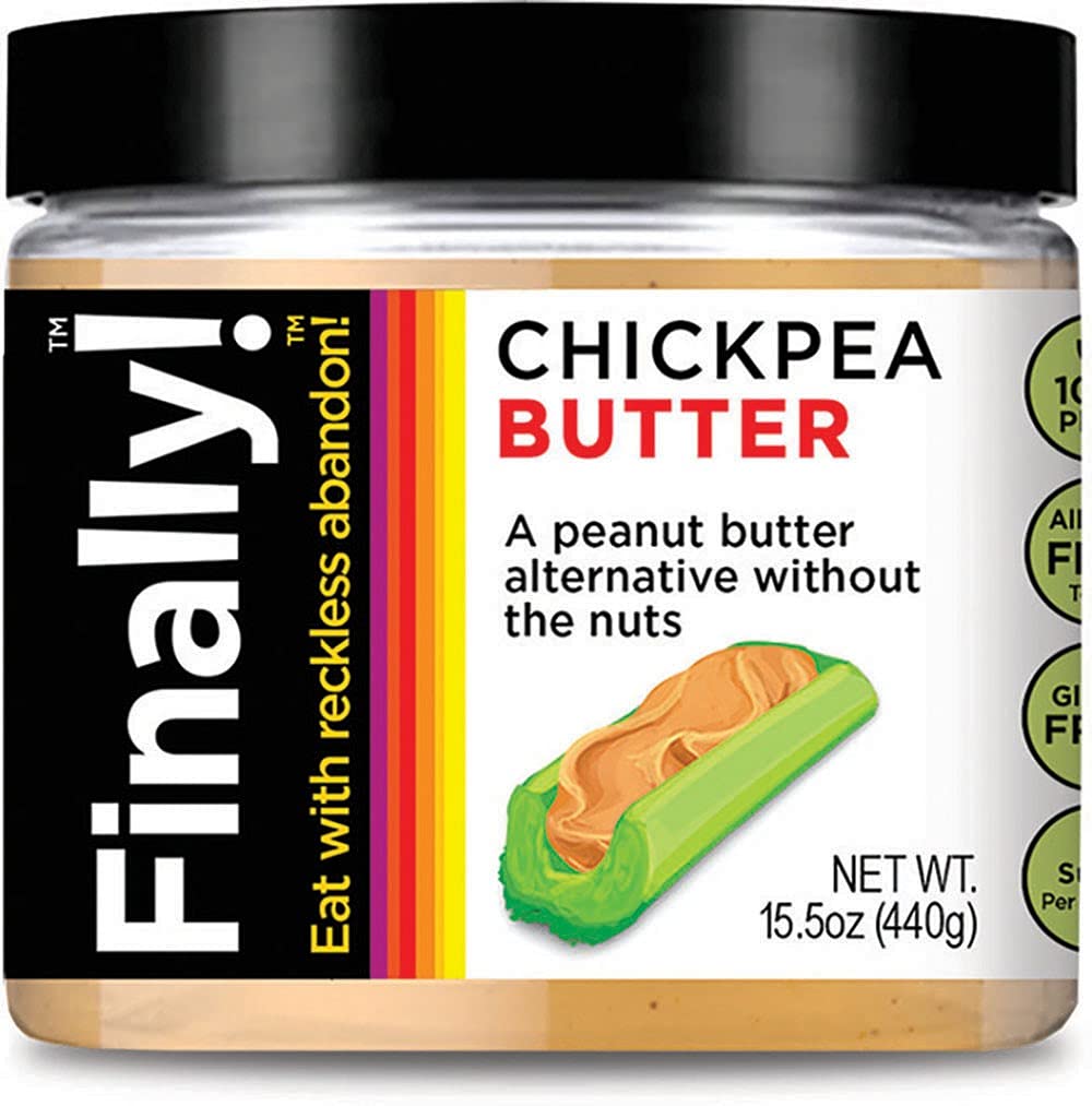 Buy Finally! Classic Chickpea Butter Spread Peanut Butter Taste with