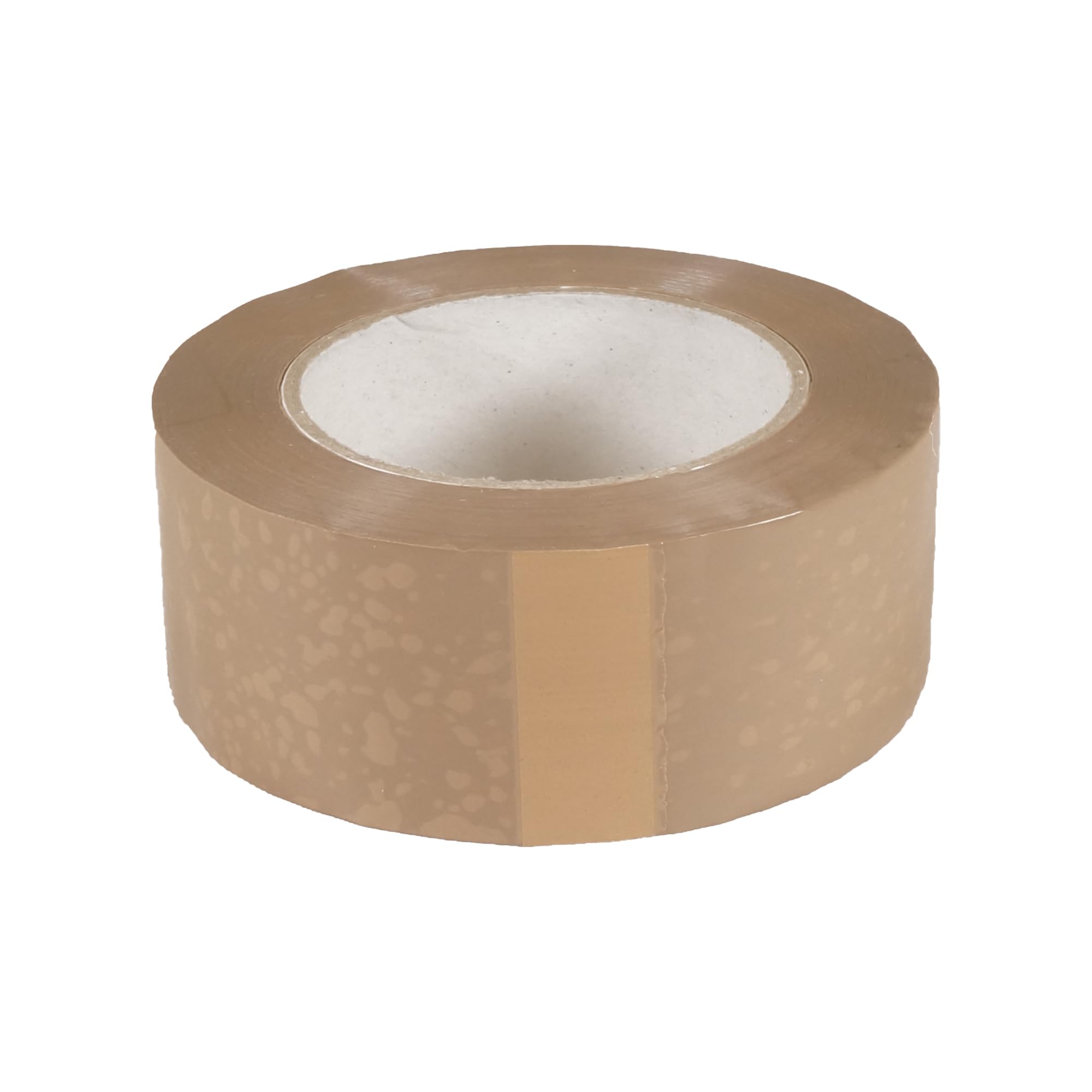Pack de 6 Rollos de Cinta Adhesiva de Embalaje Industrial para Precintar de PVC | Ultra Fuerte para Cerrar Cajas de Cartón Resistente a la Tensión e Intemperie | Color Marrón | 132m x 48mm