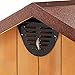 Ferplast Caseta de Exterior para Perros DOMUS MEDIUM de Madera FSC, Pies...