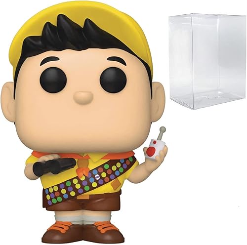 POP Disney Pixar: Dug Days - Figura de vinilo Russel Funko (incluye funda protectora de caja compatible)