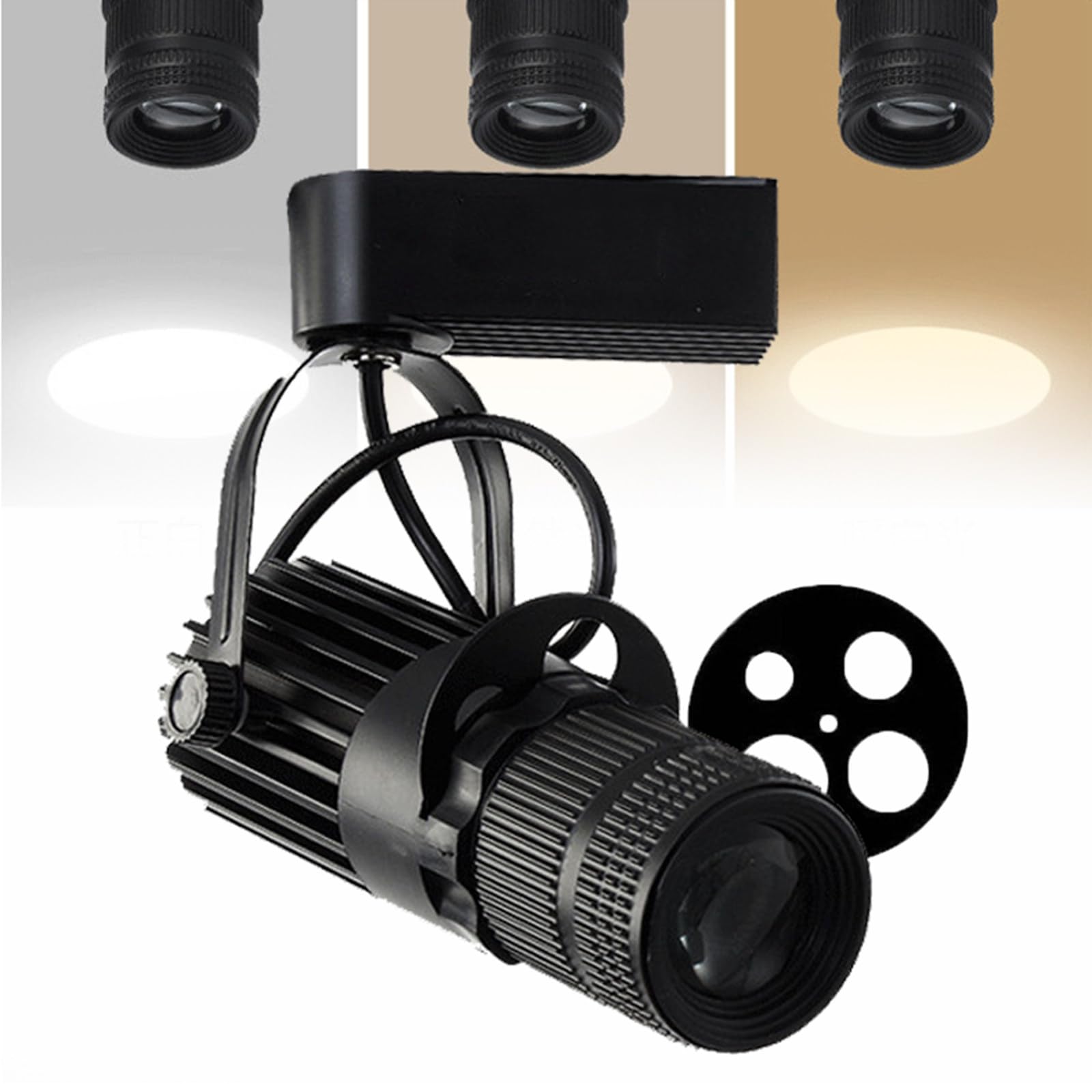 Projecteur LED Pinspot, projecteur LED 10 W/15 W/20 W, éclairage de scène à LED, projecteur Zoom, pour théâtre, scène, karaoké, Bar, Restaurant, café, éclairage d'arrière-Plan,20W-3000K