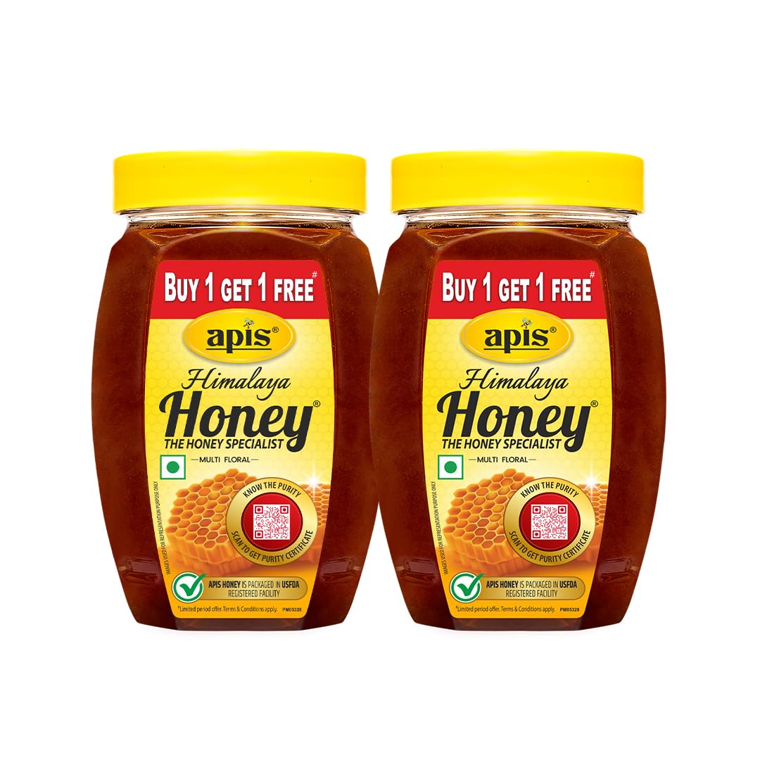 Apis Himalaya Honey, 500g (Buy 1 Get 1 Free)| 100% Pure| No Added Sugar or Adulteration-picture-18