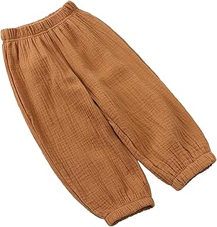 Pantalones cortos de algodón de lino de color liso para bebés y niñas, pantalones cortos casuales de moda para verano, 86